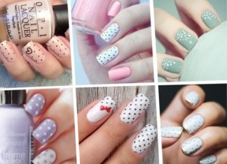 Nail art a pois: come realizzarla con una forcina