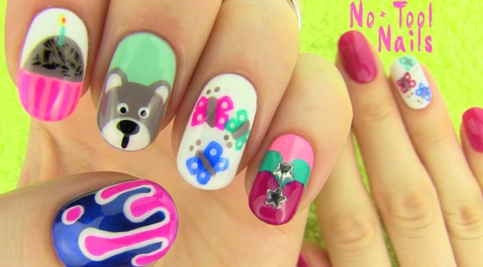 5 nail art d’effetto solo con il pennello da smalto