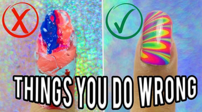 Nail art principianti: alcuni errori e come risolverli