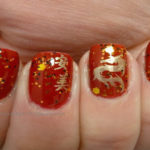 nail art drago