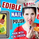 glitterforever17 edible nail art