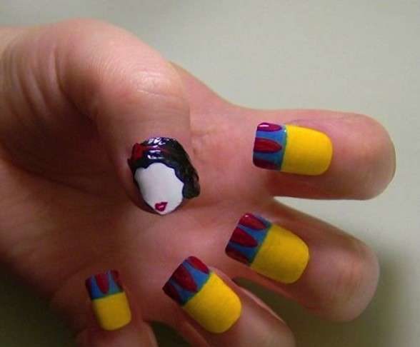 Le più belle nail art ispirate al mondo Disney