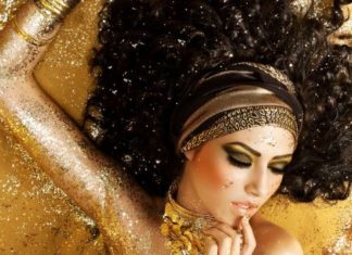 Make up glitter: romantico o extra lusso? glitter feste