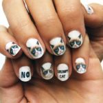 anti V-day nail art