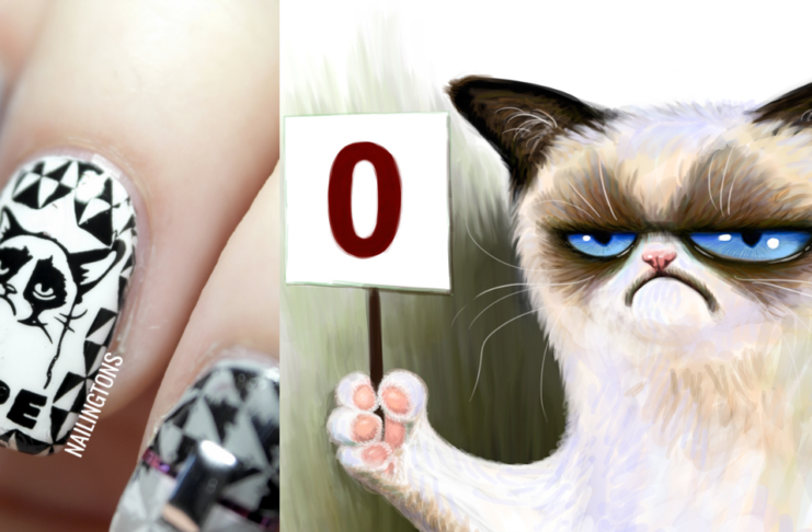 16 nail art anti V-Day a cui non si può dire di “no” nail art anti san valentino