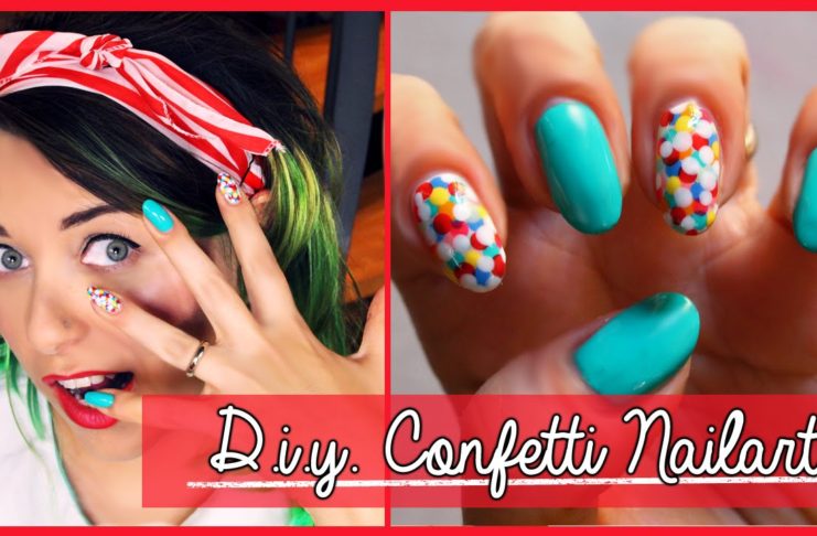 4 nail art per principianti a tema Carnevale
