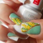 Nail-art-con-le-mimose