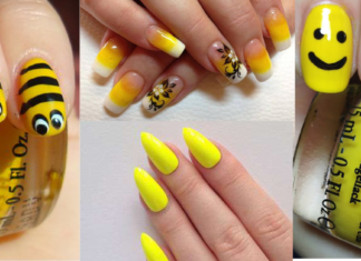 Festa della Donna: osate con il giallo! nail art gialla