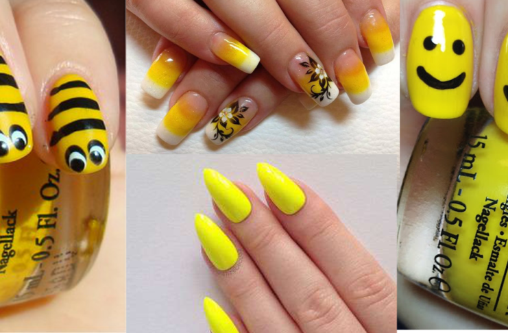 Festa della Donna: osate con il giallo! nail art gialla