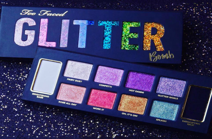 Nuovi ombretti Too Faced: un’esplosione di glitter glitter bomb