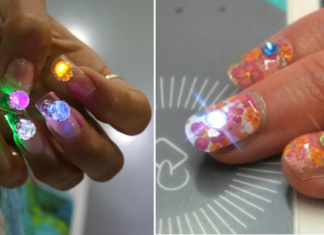 Nail art LED: tutorial unghie effetto discoteca nail art LED
