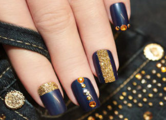 Tutorial e smalti per realizzare una nail art jeans facile nail art jeans