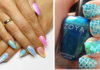Nail art tutorial facile per unghie effetto sirena nail art_sirena