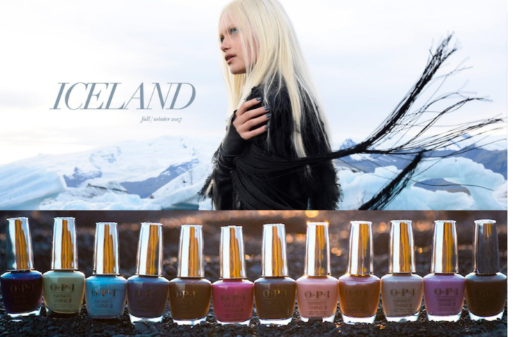 Lo smalto “fresco” di Opi si chiama Iceland opi islanda
