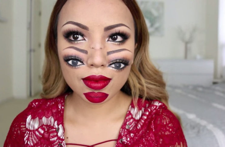 Tutorial double vision make up: le illusioni ottiche fai da te double vision