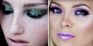 Il make up autunno 2017 è olografico e glitter make up_olografico_glitter