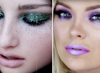 Il make up autunno 2017 è olografico e glitter make up_olografico_glitter