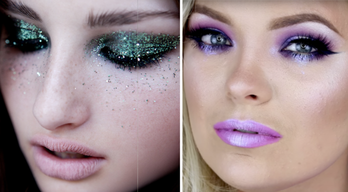 Il make up autunno 2017 è olografico e glitter make up_olografico_glitter