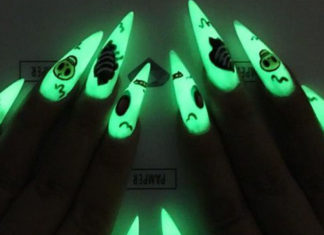 Halloween: tutorial facile per unghie fluorescenti fai da te unghie_fluorescenti_