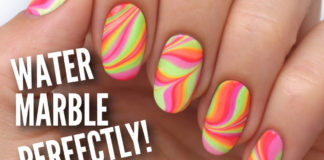 Tutorial unghie watermarble per principianti watermarble nails