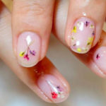 nail art autunno_fiori secchi