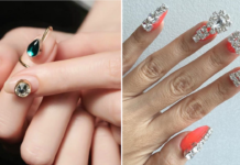 Come realizzare una nail art gioiello secondo Unistella nail art_gioiello