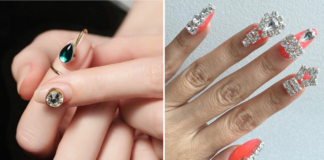 Come realizzare una nail art gioiello secondo Unistella nail art_gioiello