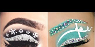 Sopracciglia ad albero di Natale: tante idee e tutorial